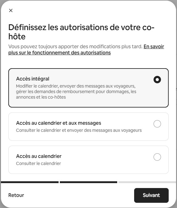 accÚs intégral